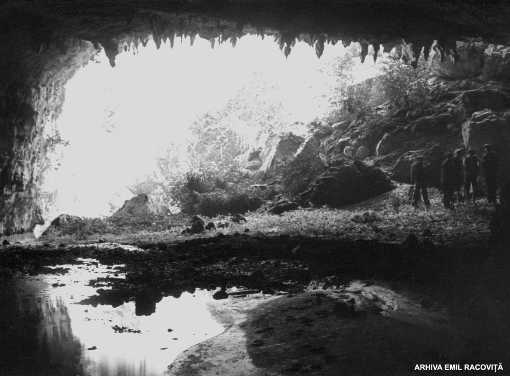 Cuevas del Molino: Deschiderea văzută din interiorul peşterii.